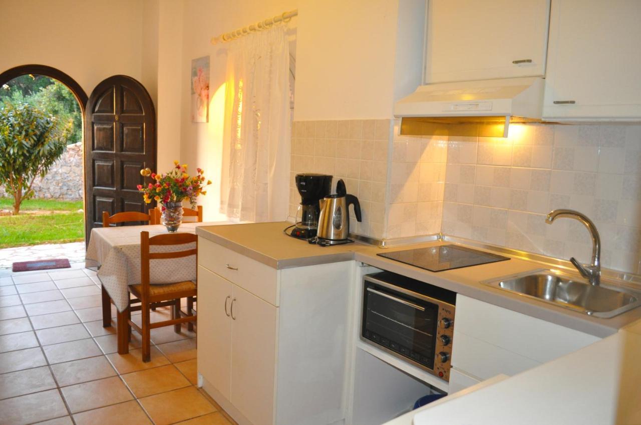 Holiday Apartments Maria With Pool - Agios Gordios Beach Exteriör bild